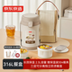 京東京造316L不銹鋼保溫飯盒上班族大容量多層超長(zhǎng)保溫桶學(xué)生便當(dāng)盒2.3L