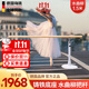 嗨跳(德國)鑄鐵舞蹈把桿 水曲柳實(shí)木 家用可移動(dòng)壓腿桿專(zhuān)業(yè)芭蕾舞蹈室 天然水曲柳木1.5米+鑄鐵底座
