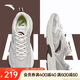 安踏OG800丨復(fù)古潮流休閑鞋2025夏季透氣舒適百搭運動鞋情侶薄底鞋