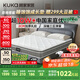 顧家家居京東家具2cm天然乳膠雙面可睡席夢(mèng)思夢(mèng)想墊PLUS1.5X2.0米京倉閃發(fā)