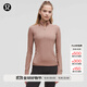 lululemon丨It's Rulu 女士跑步半拉鏈衫 LW3IMNS 暮光玫瑰棕 S