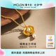 曼卡龍黃金項(xiàng)鏈蝶舞金蘭足金項(xiàng)鏈古法貝珠工藝小眾計(jì)價(jià)禮物 蝶舞金蘭項(xiàng)鏈 6.46g