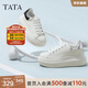 他她（TATA）小白鞋2025秋季新款奶油泡泡厚底女鞋增高松糕鞋板鞋 白/銀 36