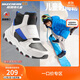 Skechers斯凱奇秋冬童鞋寶寶雪地靴高幫兒童棉鞋男童保暖棉靴 8701647L