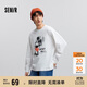 森馬（Semir）迪士尼米奇家族合作系列長(zhǎng)袖T恤男純棉2025春情侶裝109125101205