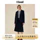 ELAND衣戀西裝外套女經(jīng)典休閑寬松通勤夾克西服2025秋季新款 藏青色(59)Navy M 165