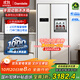 達米尼（Damiele）610藍智能變頻風冷無霜冰箱雙開門對開門大容量家用冰箱帶吧臺一級能效冰箱 全新升級610白+味新一周鮮-美妝魔盒+銀離子殺菌 對開門冰箱系列