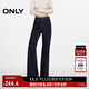 ONLY秋季時(shí)尚小個(gè)子高腰顯瘦喇叭褲牛仔褲女|124332055 J37 1000洗水藍牛仔 S (160) 64A