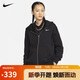 耐克（NIKE）女春秋連帽夾克外套 休閑運動(dòng) 潮流百搭DQ5759-010煤黑L