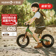 KAZAM卡贊姆兒童平衡車(chē)1到3-6歲寶寶2歲入門(mén)滑步車(chē)滑行車(chē)B100綠