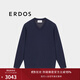 ERDOS 精紡V領(lǐng)商務(wù)休閑雙提職場(chǎng)修身男套衫羊絨衫 藏藍 M 170/92A