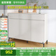 全友家居 現代極簡(jiǎn)風(fēng)家具鞋柜家用靠墻大容量?jì)ξ锸占{柜入戶(hù)玄關(guān)柜子
