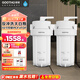 GOOTHO大白瓶反沖洗前置過(guò)濾器 全屋中央凈水器 家用自來(lái)水凈化1微米精濾旁通閥設計反沖洗功能水靈系列 10寸雙聯(lián)除雜阻垢【PCF+FOF】
