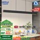 歐普（OPPLE）全光譜智慧光護(hù)眼高亮一字長(zhǎng)條餐吊燈高顯色現(xiàn)代簡(jiǎn)約大氣黑色47W