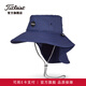 TitleistTitleist泰特利斯高爾夫球帽24新品StaCool超級(jí)遮陽(yáng)帽披風(fēng)漁夫帽 深藍(lán)4