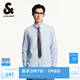 杰克·瓊斯（JACK&JONES）杰克瓊斯春秋新款日常通勤商務(wù)潮休閑長(zhǎng)袖上衣寬松牛津紡襯衫男裝 C39 天藍(lán) C39 天藍(lán) L 180