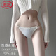浪莎4條裝女士?jì)妊澟愿械脱∽盅潫o(wú)痕冰絲薄款蕾絲三角褲頭