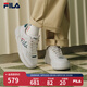 FILA 斐樂官方女鞋CAMPUS復(fù)古校園板鞋2025春季新款方塊鞋通勤休閑鞋 泡沫白-WG 39