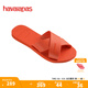havaianas哈唯納2025春夏新款女夏季外穿涼拖海邊沙灘外穿一字涼拖鞋防滑 5568-日落橘 37-38 巴西碼