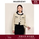 MAXRIENY名媛千金小香風(fēng)短外套早秋新款氣質(zhì)高級感上衣 香料色 S 01