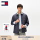 TOMMY JEANS【純棉牛津紡】25春夏男女巴恩風(fēng)燈芯絨翻領(lǐng)寬松襯衣襯衫20879 藏青色PT2 XL （推薦：170-190斤）