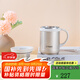 虎牌（TIGER）保溫杯 辦公型不銹鋼真空杯茶濾網(wǎng)杯 水杯CWM-A035 350ml 金灰色NN 350ml