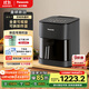 松下（Panasonic）雙核熱循環(huán)多功能全景可視家用全自動(dòng)無(wú)油5L大容量無(wú)需翻面 空氣炸鍋NF-KZ500-K