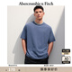 ABERCROMBIE & FITCH【重磅圓領(lǐng)】男裝25夏季美式復古經(jīng)典小麋鹿短袖T恤KI124-5181 復古藍 L (180/108A)