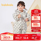 巴拉巴拉連體衣嬰兒秋冬裝外出加絨抱衣哈衣爬服2024保暖萌趣208424120001
