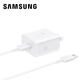 三星（SAMSUNG）（SAMSUNG）新款25W旅行充電器充電頭EP-T2511正品三星原裝快充頭 白色（含1米線套裝）【支持三星網(wǎng)驗(yàn)證】