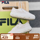 FILA 斐樂女鞋七夕送楊冪同款巖石鞋百搭帆布鞋2024夏季新款運(yùn)動鞋 泡沫白-WG 36