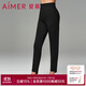 愛(ài)慕女士魔力打底雙層加厚保暖修身外穿長(cháng)褲AM828921 經(jīng)典黑400 XL 175