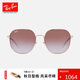 雷朋（RayBan）太陽鏡金屬鏡框男女款墨鏡大框顯臉小0RB3680D
