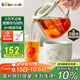 小熊（Bear）迷你養(yǎng)生壺養(yǎng)生杯 電燉杯電熱杯煮花茶壺?zé)畨剞k公室杯子0.4L全玻璃杯體YSH-F04E1