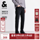 杰克·瓊斯（JACK&JONES）25年男裝秋季牛仔褲男903直筒石墨烯保暖長(cháng)褲子黑色微彈牛仔男褲 A16深灰牛仔 30 170 W30/L30