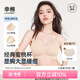 幸棉外擴文胸小胸顯大聚攏漫畫(huà)胸厚杯墊無(wú)痕無(wú)鋼圈軟支撐收副乳內衣女 膚色 背扣款 M （70ABC/75AB）