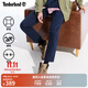 添柏嵐（Timberland）官方男褲長(cháng)褲商務(wù)休閑通勤修身卡其褲|A29Q2 A29Q2433/深寶藍 29