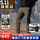 5.11（TACTICAL SERIES ）城市輕戶(hù)外戰術(shù)褲格子布防潑水511長(cháng)褲時(shí)刻待命ABR工裝褲74512 戰地綠（直筒型） 34-32腰圍2尺7-2尺8褲長(cháng)約108CM