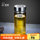 希諾玻璃杯單層加厚大容量家用辦公泡茶杯子男車(chē)載水杯XN-6016L 400mL