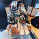 viney圍巾女冬季2025新款加厚保暖雙面兩用披肩圍脖生日禮物送女友老婆 焦糖-高端禮盒裝