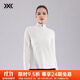XBIONIC曠野抓絨半開(kāi)領(lǐng)長(cháng)袖T恤女打底保暖內層滑雪徒步日常秋冬新品 象牙白 M