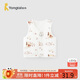童泰（TONGTAI）嬰兒馬甲秋冬寶寶夾棉衣服兒童外出上衣TS43J191-DS棕色80cm