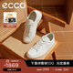 愛(ài)步（ECCO）*休閑板鞋男鞋 輕便小白鞋軟底休閑鞋平底鞋男 柔酷60周年582404 白色58240401007 40