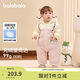 巴拉巴拉嬰兒連體衣假兩件羽絨服冬裝2024外出抱衣造型加厚萌208424120209