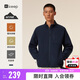 Keep【新品】運動(dòng)外套男秋戶(hù)外抓絨輕量保暖健身服K150野行家9434