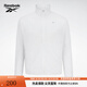 Reebok銳步官方男子透氣梭織拉鏈運(yùn)動(dòng)休閑防曬夾克外套 23RCS101M100 M