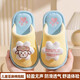 京悠雨兒童棉拖鞋女童可愛(ài)室內防滑女孩公主秋冬季男童兔子寶寶拖鞋居家 兒童包頭兔粉色 24 25內長(cháng)15CM(參考年齡適合2-3歲穿)