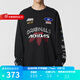 Adidas阿迪達斯 三葉草 2025秋男賽車(chē)風(fēng)透氣舒適運動(dòng)休閑純棉長(cháng)袖T恤 KH1199 L