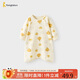 童泰（TONGTAI）嬰兒睡袍純棉寶寶睡衣兒童長(cháng)袖睡裙家居服睡袋防踢被橘色90cm