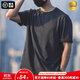 馬登工裝美式復古重磅灰色短袖T恤圓領(lǐng)寬松純棉半袖打底衫男夏季 深灰色 -版型寬松 L （175/100A）